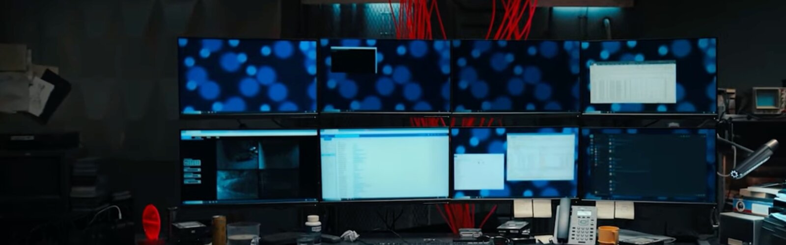 Eine Szene aus der Netflix-Doku Cyberbunker – Darknet in Deutschland.