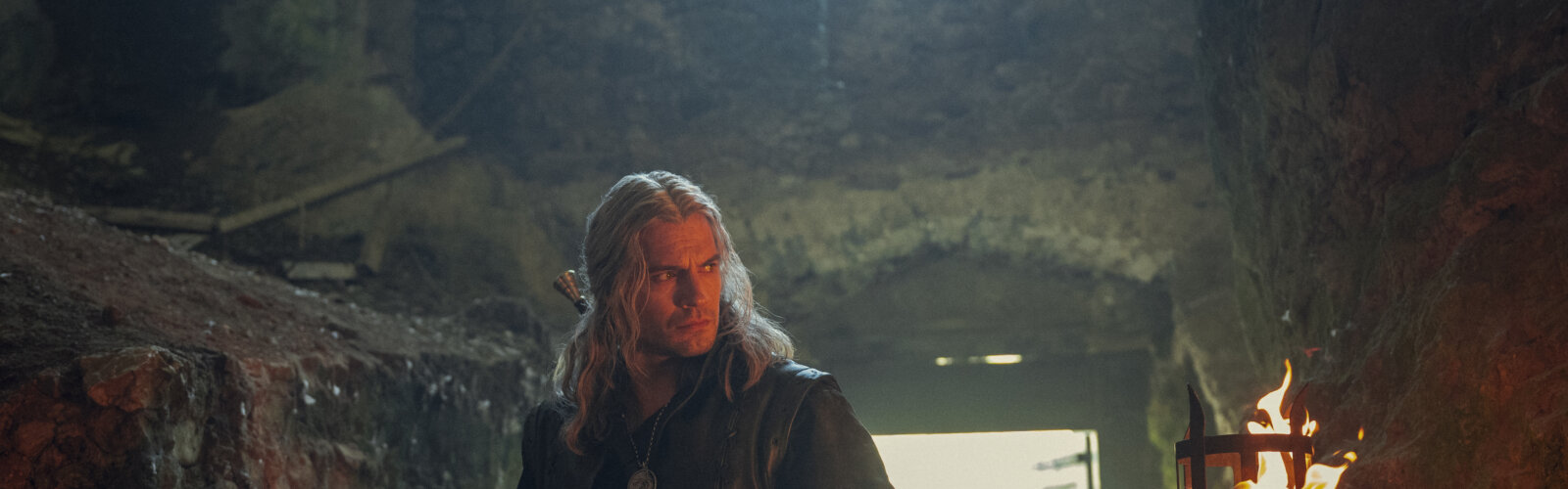 Henry Cavill als Geralt von Riva in der dritten Staffel von The Witcher.