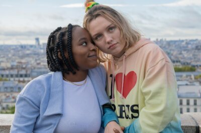 Corrina Brown und Kizzy Edgell in der Netflix-Serie Heartstopper
