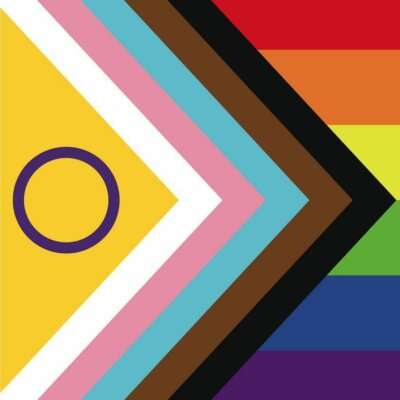 Cropped Intersex Inclusive Pride Flag